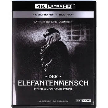 Blu-ray film Człowiek Słoń Blu-ray 4K disk