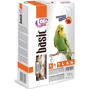 Krmivo pro ptáka LOLO PETS Basic Fruit pro andulky 500g