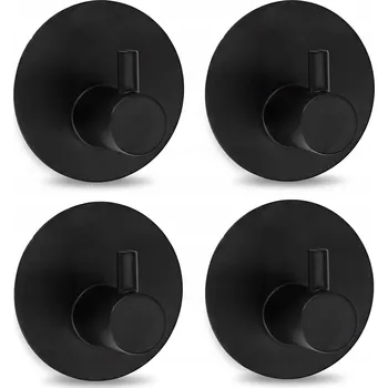 Věšák Samolepicí háček Cadro černý