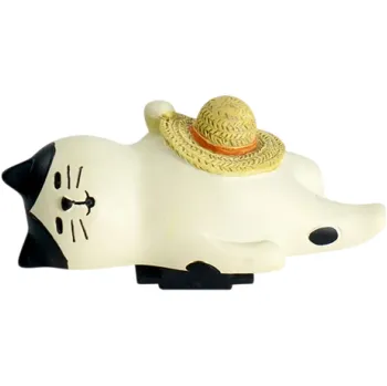 Selfie tyč Krytka blesku pro fotoaparát 5,65 x 2,33 x 2,18 cm Ležící kočka na boku s kloboukem pro Sony Nikon Canon Fuji Fujifilm Pentax Leica Olympus