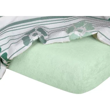 Bytový textil DADKA VRACOV Froté prostěradlo mentolové Rozměr: 80x140x10