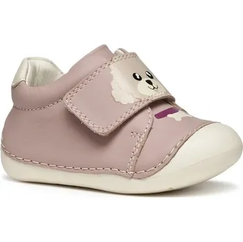 Dámské polobotky Kojenecké kožené polobotky Geox TUTIM B3540B.00085.18.26 růžová 39X, EUR 22
