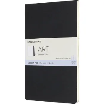 Zápisník Skicář Moleskine SketchPad - L, černý