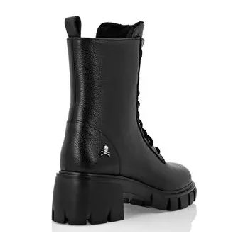 Dámské kozačky PHILIPP PLEIN Kozačky 23117 Černá 40