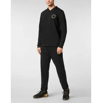 Pánská mikina Plein Sport Mikina 14159 Černá Regular Fit 4XL