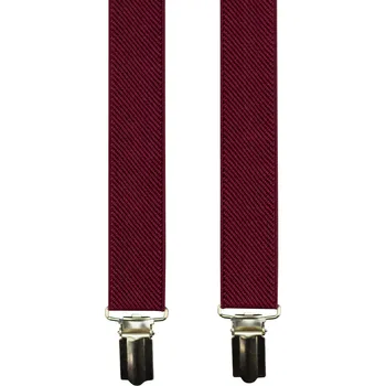 Kšandy Vínově červené pánské kšandy 110cm