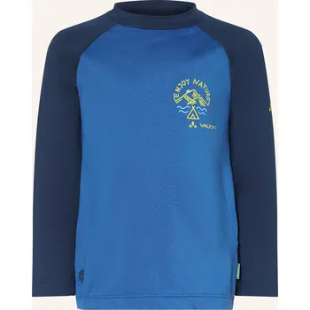 Dámská móda Vaude Dětské Tričko S Dlouhým Rukávem Solaro Iii, modrá, 92
