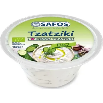 Koření Safos Tzatziki 160 g bio BIO VEGETARIAN Množství: 1 ks