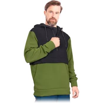 Pánská mikina Reis CAJMAN mikina zelená/černá