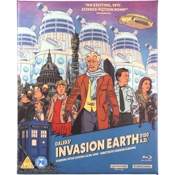 Blu-ray film Daleks' Invasion Earth 2150 A.D. Blu-ray disk