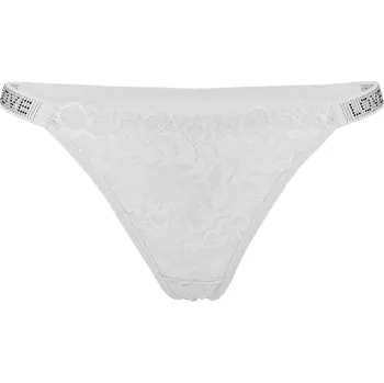 Body Love krajková tanga 3408 M bílá