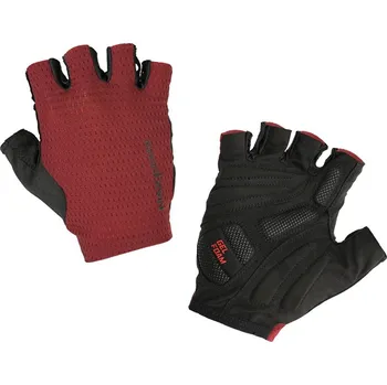 Cyklistické rukavice krátkoprsté rukavice MAX1 Ryder Barva: bordeaux, Velikost: XL