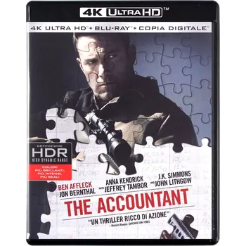 The Accountant na Blu-ray 4K disku