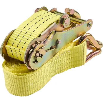 Upínací popruh Vevor Ráčnové upínací popruhy 38.1 mm × 3 m, 3000 kg, dvojitý hák, 4 ks