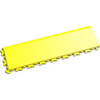 vinylová podlaha Žlutý PVC vinylový nájezd "typ B" Invisible 2034 (hadí kůže), Fortelock - 45,3 x 14,5 x 0,67 cm