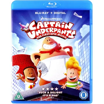 Blu-ray film Captain Underpants Blu-ray disk