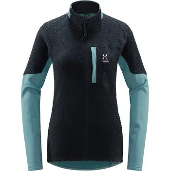 Dámská mikina Dámská mikina Haglöfs Touring Mid - modrá/sv.modrá Velikost: S