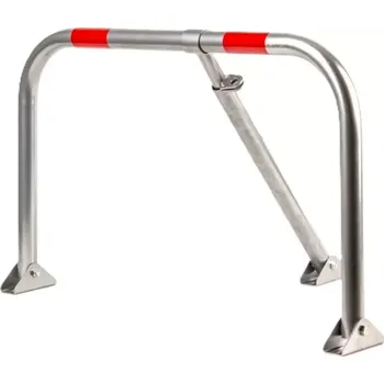 parkovací zábrana Ocelová sklopná parkovací zábrana - 68 x 50 cm