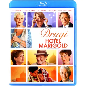 Blu-ray film Drugi Hotel Marigold Blu-ray disk