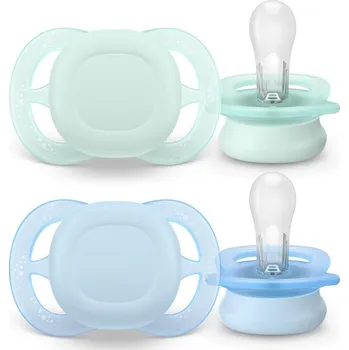 Philips AVENT Šidítko Ultrastart neutral 0-2m chlapec, 2 ks