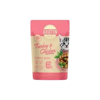 Krmivo pro kočku Araton Cat kaps. Kitten Turkey/Chicken 85 g 85g