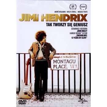 DVD film Jimi Hendrix Tak tworzy się geniusz DVD