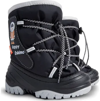 Chlapecké sněhule Demar Happy Eskimo 4035 C Dětské sněhule černé 24-25 4035C_24-25