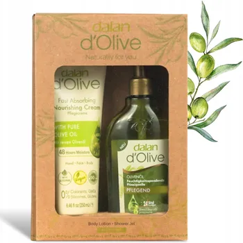 Kosmetická sada Dalan d'Olive dárková sada 2 produkty: Balzám + mýdlo