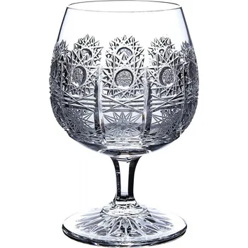 Sklenice BOHEMIA CRYSTAL Broušené sklenice na brandy, rum, koňak. 6 ks. Brus klasik 500 PK.