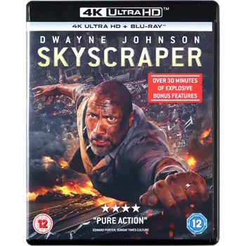 Skyscraper Blu-ray 4K disk