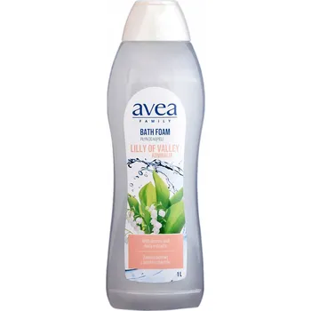 Koupelová pěna PĚNA do koupele AVEA 1L KONVALINKA Pěna do Těla pro Jemnou a Hebkou Pokožku