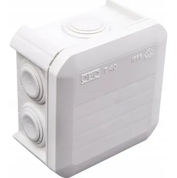 Elektroinstalační krabice Elektroinstalační krabice na omítku OBO Bettermann 90 x 90 x 52 mm