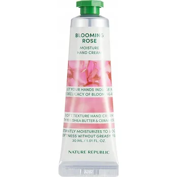 Péče o ruce Korejský krém na ruce Nature Republic Hand Nature Kvetoucí Růže Zklidňující 30 ml