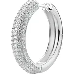 Nadčasová single náušnice se zirkony Infinite White Fancy FIW127 Brosway