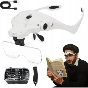 Lupa Lupa Bedee BRÝLOVÁ LUPA 3,5 x - Čelová lupa