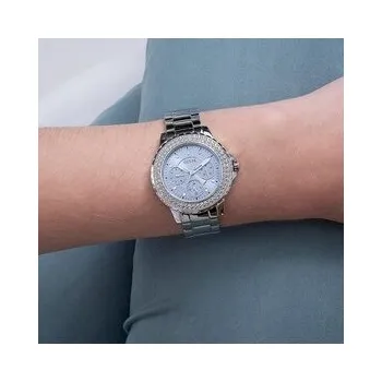 Módní doplněk Guess Hodinky GW0410L1 Stříbrná OS