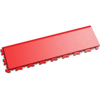 vinylová podlaha Červený PVC vinylový nájezd "typ B" Invisible 2034 (hadí kůže), Fortelock - 45,3 x 14,5 x 0,67 cm