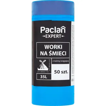 Pytle na odpadky Paclan Expert pytle na odpad s páskou 35 L - 50 ks