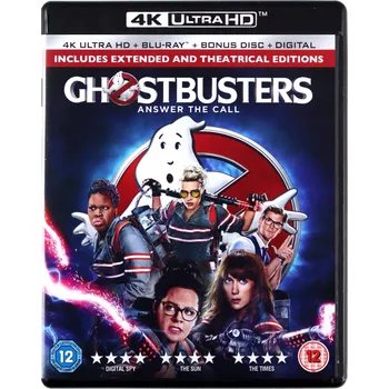 Blu-ray film Ghostbusters (Pogromcy duchów) Blu-ray disk