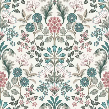 Tapeta Vinylová tapeta Ugepa s květinovým vzorem, vliesová, omyvatelná, 53x10 m