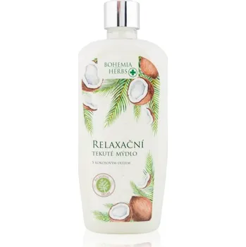 Kosmetika Bohemia Gifts & Cosmetics Bohemia Herbs Coconut Oil tekuté mýdlo 300 ml