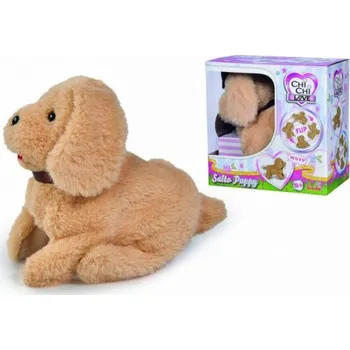 plyšák Interaktivní maskot Simba CCL Salto Puppy 20 cm (5893239)