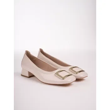 Oblečení a móda CAPRICE dámské baleríny lakované béžové