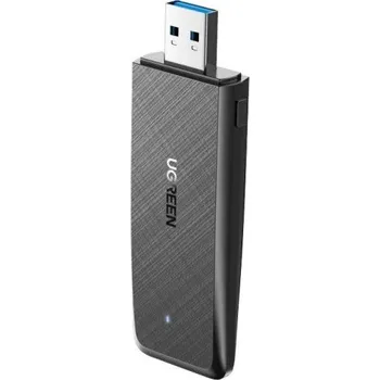Bluetooth adaptér Bezdrátový USB adaptér UGREEN AC1300 1300 Mb/s Přijímač a vysílač Wi-Fi 2,4 a 5 GHz pro stolní počítač a notebook