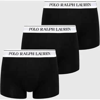 Oblečení a móda Boxerky Polo Ralph Lauren (3-pack) 714830299008 černá 99X, vel. XXL
