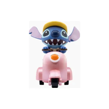 Figurka Stitch Zoom Hero figurky - Růžová Vespa