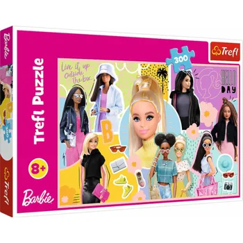 Puzzle Trefl 300dílné puzzle Vaše oblíbená Barbie