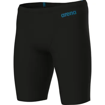 Pánské oblečení Arena Hyperflow Men's Solid Swim Jammer Black / Blue Cosmo XXL - UK40