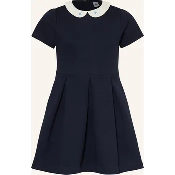 Dámské šaty Petit Bateau Dívčí Šaty, tmavě modrá, 128