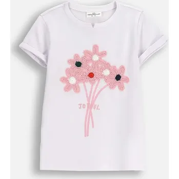 Chlapecké tričko Dětské bavlněné tričko Coccodrillo ZC5143202FGK bílá 00X, vel. 110